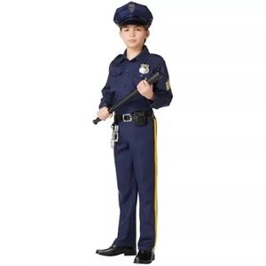 Kids Police Officer Costume
